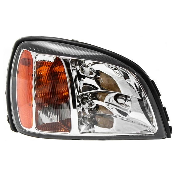 New Right Halogen Headlights Compatible With Cadillac Deville Dhs Sedan 4.6L 2000 2001 2002 By Part Number 19245430