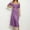 Purple, variant on Women's 2025 Summer Satin Midi Dress Off The Shoulder Wrap Ruched Wedding Guest Party Formal Prom Dresses Lost Ink Dresses Fitted Summer Dress for Women Semi Formal Dresses Deep V Dress Shirt Dress