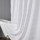 thumbnail image 2 of Xiao Hua Cortinas de ducha para baño, de tela lavable, impermeables, color blanco, 2 of 4