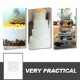 thumbnail image 4 of Cake Stand Cake Display Stand Cake Boxes Dessert Stand Cake Display Platter Cake Risers, 4 of 6