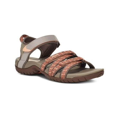 

Teva Womens Walk And Hike Sandals ~ Tirra Stacks Tan Orange
