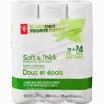thumbnail image 1 of Planet First Soft and Thick Double Roll Bath Tissue, 12 Rolls, 1 of 1