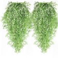 thumbnail image 1 of Lemononstore - Plantas artificiales colgantes, helechos falsos, guirnaldas verdes, decoración de interiores y exteriores, para el hogar, jardín, bodas, fiestas y más., 1 of 8