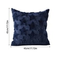thumbnail image 2 of 4th of July Pillow Covers 18x18, Flag Printed Patriotic Pillow Covers for Independence Day, Memorial Day, Veterans Day, USA, Red White Blue Pillowcase Patriotic Decor, 2 of 5
