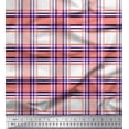 thumbnail image 1 of Soimoi Cotton Duck Fabric Gingham Check Printed Fabric 1 Yard 42 Inch Wide, 1 of 3
