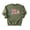 Army Green Sweatshirt, variant on Ink-Printed USA Distressed Flag Sweatshirt for Women Kids July 4th Family Matching Crewneck Army Green Sweatshirt Adult Small