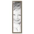 thumbnail image 2 of ArtToFrames 13" x 49" Aged White Gold Picture Frame, 13x49 inch Silver Wood Poster Frame (WOM-2036),  Pack, 2 of 7