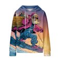thumbnail image 4 of Chandail Imprimé d'Halloween pour Femmes Mode Hiver Noël, 4 of 5