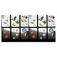 thumbnail image 4 of Baohd 2pcs Comment Fenêtre Autocollants Spooktacular Halloween Idées de Décoration Réutilisables PVC Halloween Décoration de Fête Sticker Mural Bq044 + Bq047 2Set, 4 of 6