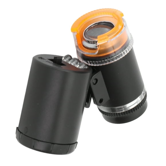 Microscopio de bolsillo de mano, mini microscopio de aumento de 60X, microscopio para identificación de joyas, microscopio portátil, innovación moderna