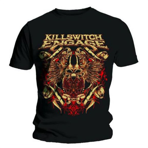 Killswitch Engage Men's Bio War T-shirt Small Black