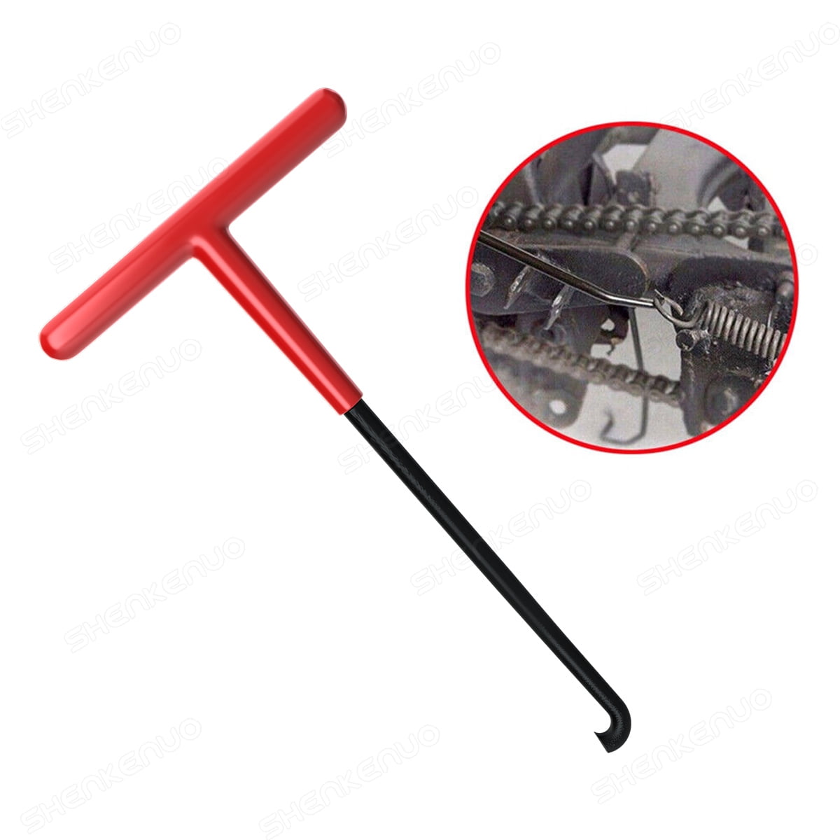 1x T Handle Exhaust Spring Puller Tool for Motorcycle