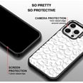 thumbnail image 4 of Case for iPhone 13 Pro, [10ft 4X Military-Grade Drop Protection] Durable & Shockproof Phone Case Cover Design for iPhone 13 Pro - White Leopard Print - Clear Black, 4 of 6