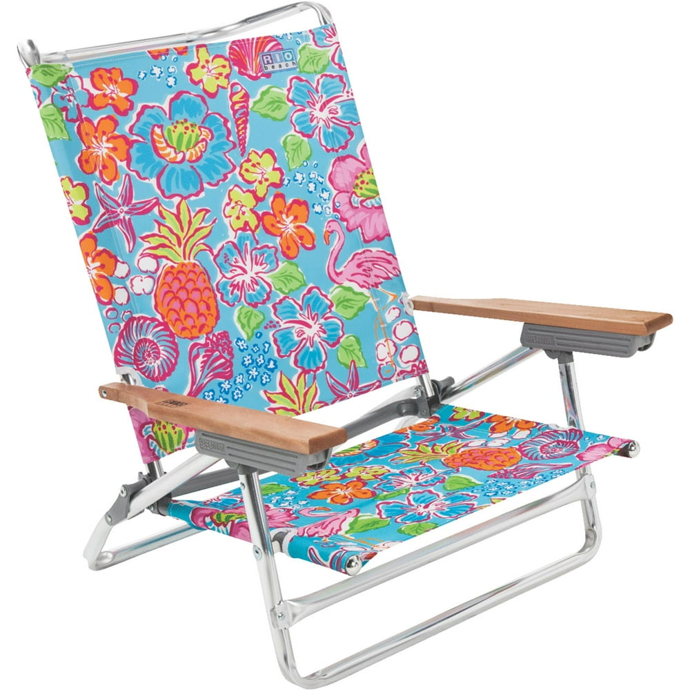 Rio Brands Beach Designer Beach Chair