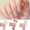 thumbnail image 2 of ROZYARD Nail Polish Strips DIY Lasting Nail Wraps Glitter Nail Stickers for Nail Art, 2 of 21