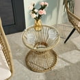 thumbnail image 6 of Pamapic 5-Piece Outdoor Wicker Patio Conversation Set with Cushions, 6 of 10