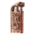 thumbnail image 5 of CQCYD under $5 3Pcs Snake Lighter, Snake Relief Dual Flame Lighter,Metal Refillable Jet Flame Lighter,Windproof Torch Cigarette Lighter,Adjustable Flame Butane Lighter,Outdoor Camping Utility Lighter, 5 of 9