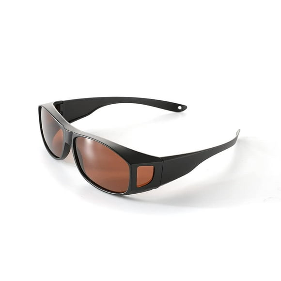 SomniLight Polarized FL-41 Light Sensitivity Glasses for Florescent Light Sensitivity, Photophobia, and Migraines (fit-over style, Outdoor)