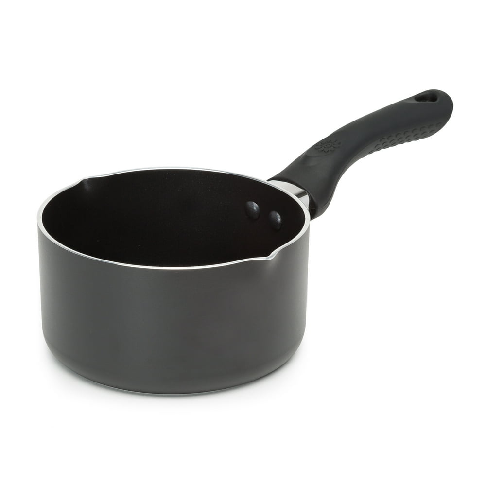 Ecolution Evolve 1 Quart NonStick Saucepan, Dishwasher Safe, Dual Pour