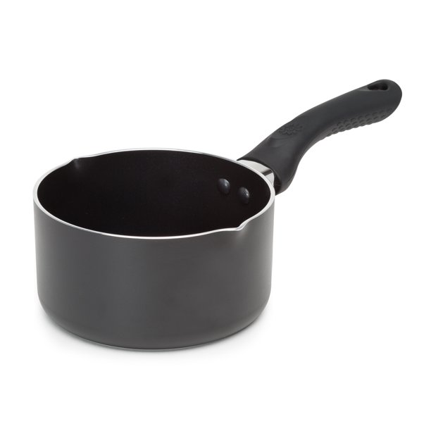 Ecolution Evolve 1 Quart NonStick Saucepan, Dishwasher Safe, Dual Pour