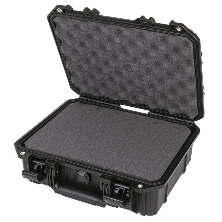 Flambeau Outdoors, Range Locker HD Series Pistol Case, Black, 13.3