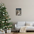 thumbnail image 3 of Stupell Industries Snowy Christmas Village Holiday Painting Black Framed Art Print Wall Art, 16 x 20, 3 of 9