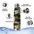 thumbnail image 4 of 29oz Insulated Water Bottle with Tea Infuser, Stainless Steel Travel Mug, Camouflage Print, 4 of 6