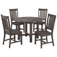 thumbnail image 2 of Home Styles Concrete Chic 5 Piece Dining Set in Brown and Gray, 2 of 2