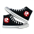 thumbnail image 3 of Roblox-zapatos de lona deportivos informales de dibujos animados para estudiantes, zapatillas de tablero con cordones, regalo de cumpleaños y Navidad, 3 of 5