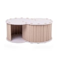 thumbnail image 1 of Tunnel pour Animaux Trou de Forage Lit pour Chat Grotte Dissimulée Toutes Saisons Semi-Fermée Résistante à l'Usure Durable Maison pour Chat Détachable, 1 of 8