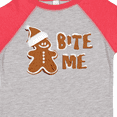 thumbnail image 4 of Inktastic Bite Me Gingerbread Boys or Girls Toddler T-Shirt, 4 of 5