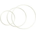 thumbnail image 3 of 3 uds corona aros de hierro aros de macramé para colgar en la pared manualidades DIY anillos atrapasueños, 3 of 8