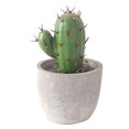 thumbnail image 1 of Coofit Artificial Cactus Mini Elegant Simulated Fake Potted Plant Desk Decoration, 1 of 8