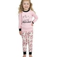 thumbnail image 3 of LazyOne Warm Long-Sleeve PJ Sets for Girls and Boys, Hogs & Kisses, Funny Animal Kids' Pajama Sets, 3 of 7