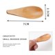 thumbnail image 4 of Mini Cuchara de Madera de 15 Piezas Cuchara de Condimentos con Encargarse de Corto, para Café Hojas Sueltas de Té Leche en Polvo Dulces, Etc., 4 of 5