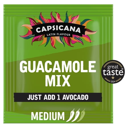 Capsicana Mexican Guacamole Mix 25G Imported from Britain Capsicana Mexican Guacamole Mix 25G Imported from Britain