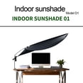 thumbnail image 4 of relayinert Office Light Blocking Shade Easy Installation Triangular Coverage Adjustable Blackout For Enhanced Privacy, 4 of 6