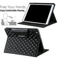 thumbnail image 3 of Dteck iPad 10.2 Case 8th Generation 2020/ iPad 7th Gen 2019, iPad Air 3 (2019) 10.5" & iPad Pro 10.5 2017 Luxury Leather Card Holder Wallet Magnetic Folio Stand Smart Auto Wake/Sleep Cover,Black, 3 of 7
