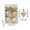 Gold-GD Home Decor, variant on karymi 6 Pcs Christmas Acrylic Pendant Set Car Rearview Mirror Ornaments Tree Hanging Decorations with Lanyard for Holiday Decor Christmas Party Decorations Super Savings Week Super Savings Week