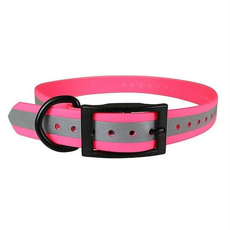 UPC: 0024764706282 | Cut to Fit Reflective Dog Collar Pink
