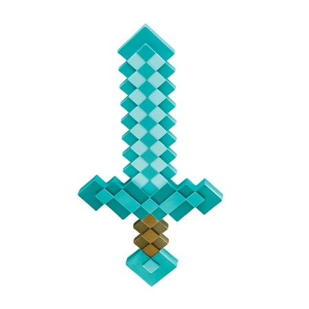 Minecraft Sword Adult Halloween Accessory (Best Enchanted Sword In Minecraft)