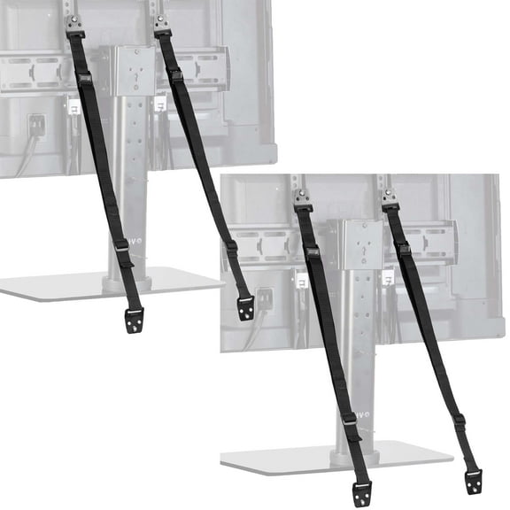 VIVO TV Anti-Tip Heavy Duty Cable Strap Safety Kit Screen and Furniture (2-Pack)