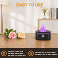 thumbnail image 6 of BCOOSS Mini Essential Oil Diffuser for Home Aroma Air Aromatherapy Diffuser and Humidifier with 7 LED Lights,Black, 6 of 7
