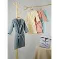 thumbnail image 7 of Boys&Girls Kids Toddler Terry Robes Hooded Soft Towel Bathrobe 100% Cotton Pajama Loungewear Kids Hooded Towel Robe 2-12 Years, 7 of 7