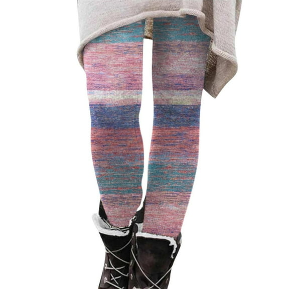 Outfmvch Fleece Lined Leggins Womens Fleece Pants Gym Leggings for Women Fluffy Tights Joggers for Women Wide Leg Pants Woman Cargo Pants Pink L