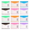 thumbnail image 1 of 12 Pcs Poches de Fichiers Dossier A4 Protecteurs de Fichiers 11 Trous, 1 of 6