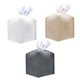 thumbnail image 1 of Juego de 3 fundas para cajas de pañuelos, cuadradas, decorativas, de piel sintética, soporte para caja de pañuelos, moderno dispensador de papel facial para baño, mostrador de tocador, mesitas de noch, 1 of 5