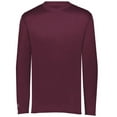 thumbnail image 3 of Holloway Sportswear S Momentum Long Sleeve Tee Maroon (hlw) 222822, 3 of 5