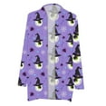 thumbnail image 4 of Pisexur Halloween Cardigan pour Femmes, Cardigan Tricoté Araignée Citrouille Manches Longues Automne Ouvert, 4 of 5