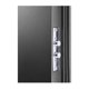 thumbnail image 3 of Puerta De Seguridad Roma Apertura Izq. Acero 100% Color Gris, 3 of 4